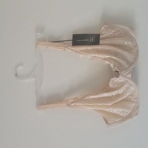NWT: INC Almond Latte Underwire Bra Size Large
